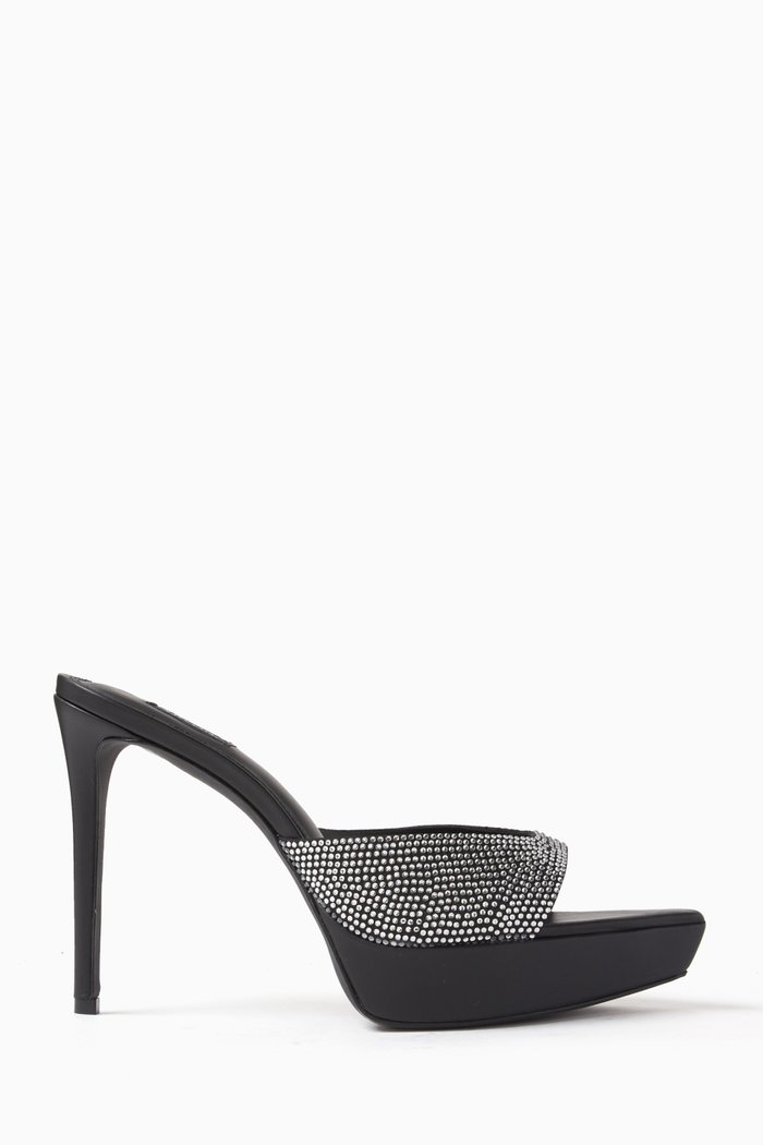 

Tamara Crystal-embellished Sandals, Black