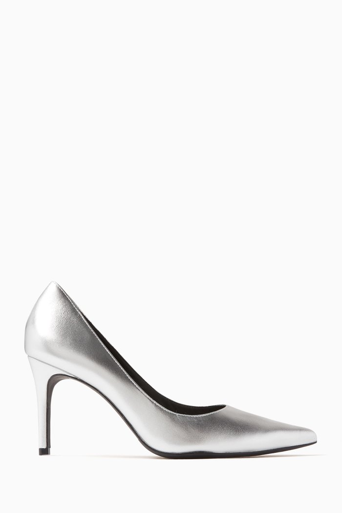 

Teresa 85 Pumps in Patent Leather, Silver