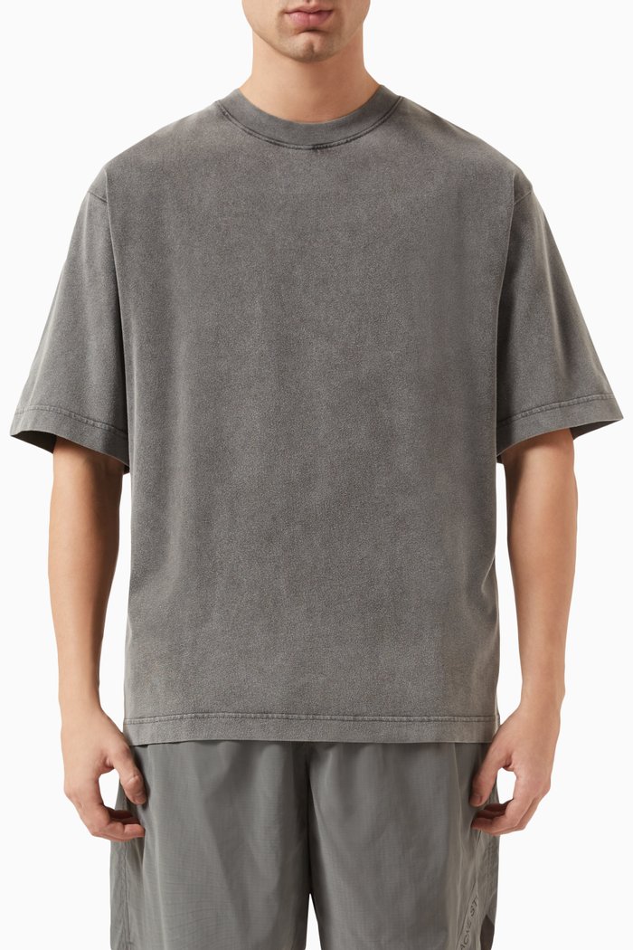 

Logo Patch T-shirt in Cotton, Black