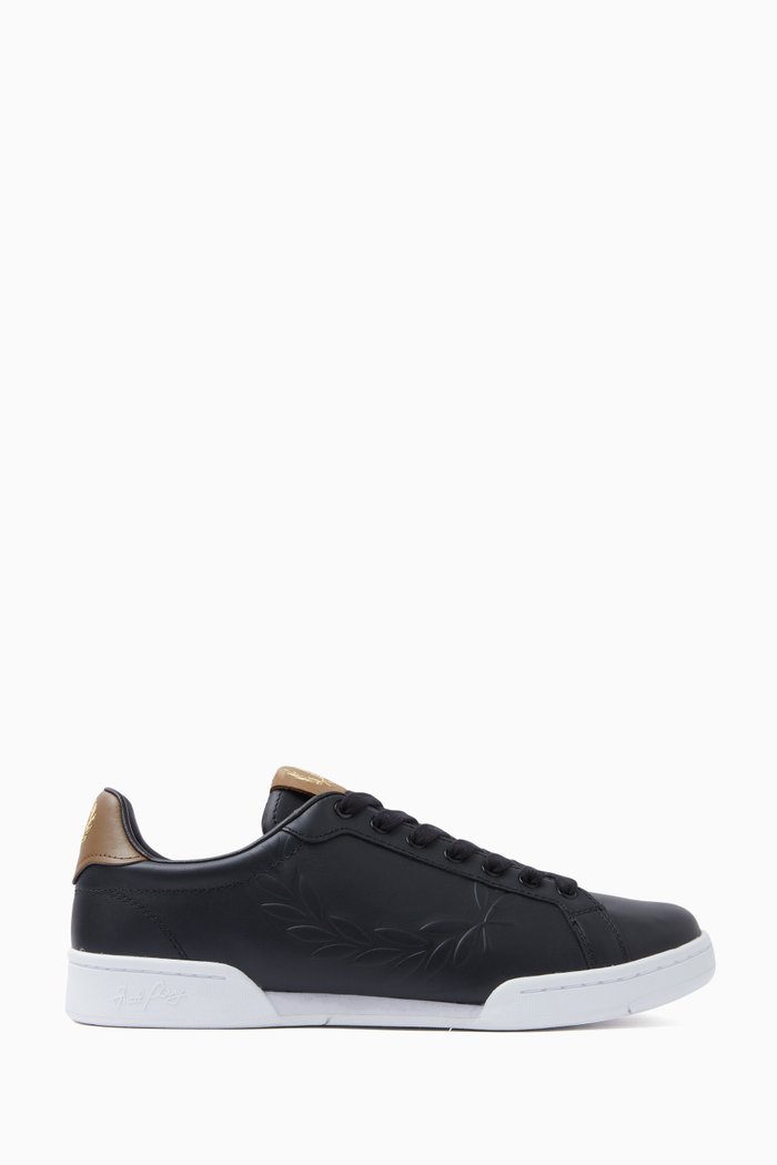 

B722 Sneakers in Leather, Black