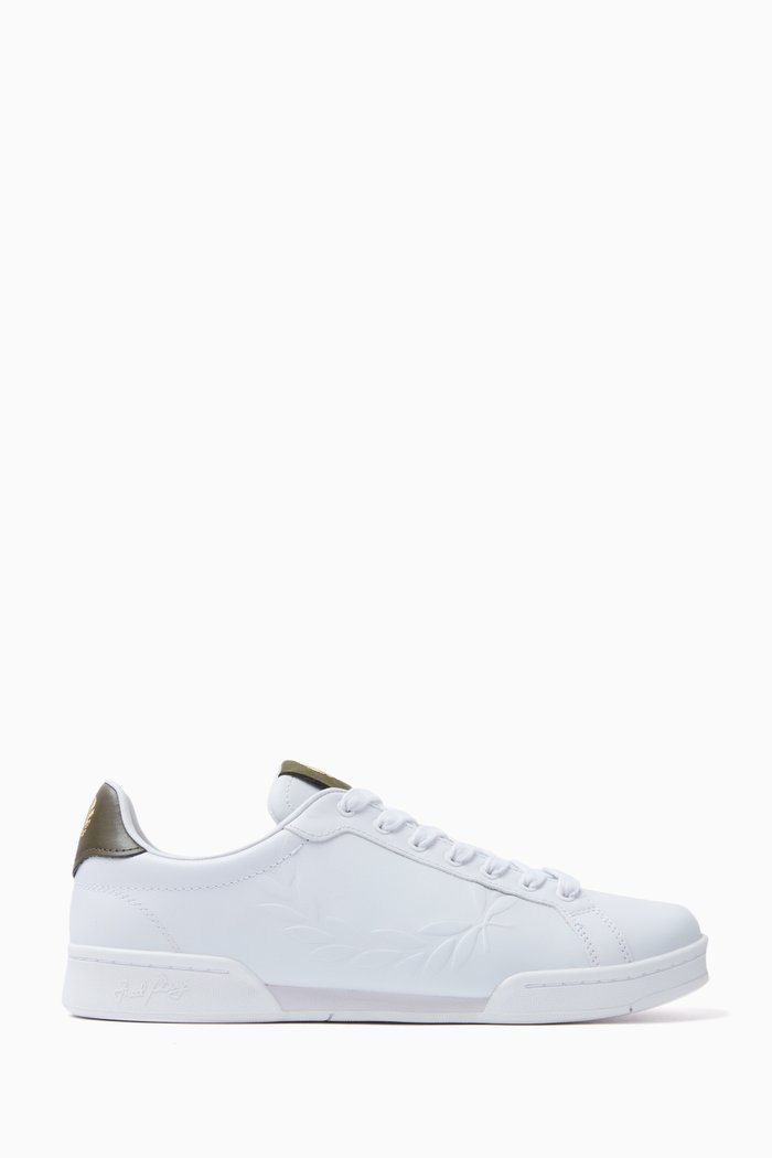 

B722 Sneakers in Leather, White
