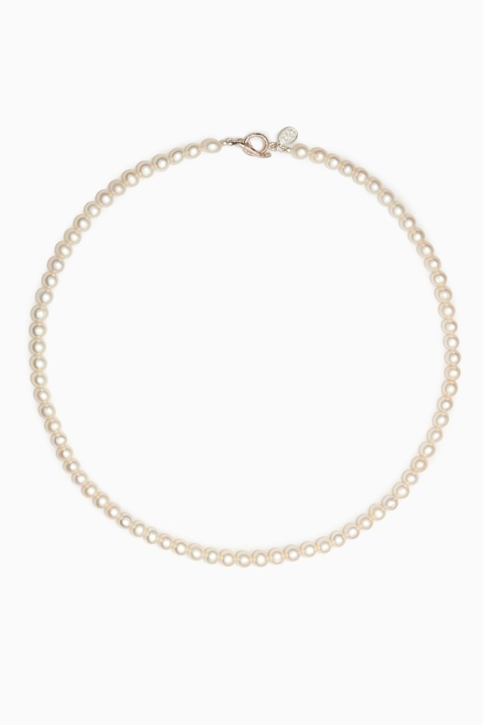 

Freshwater Pearl Necklace in Sterling Silver