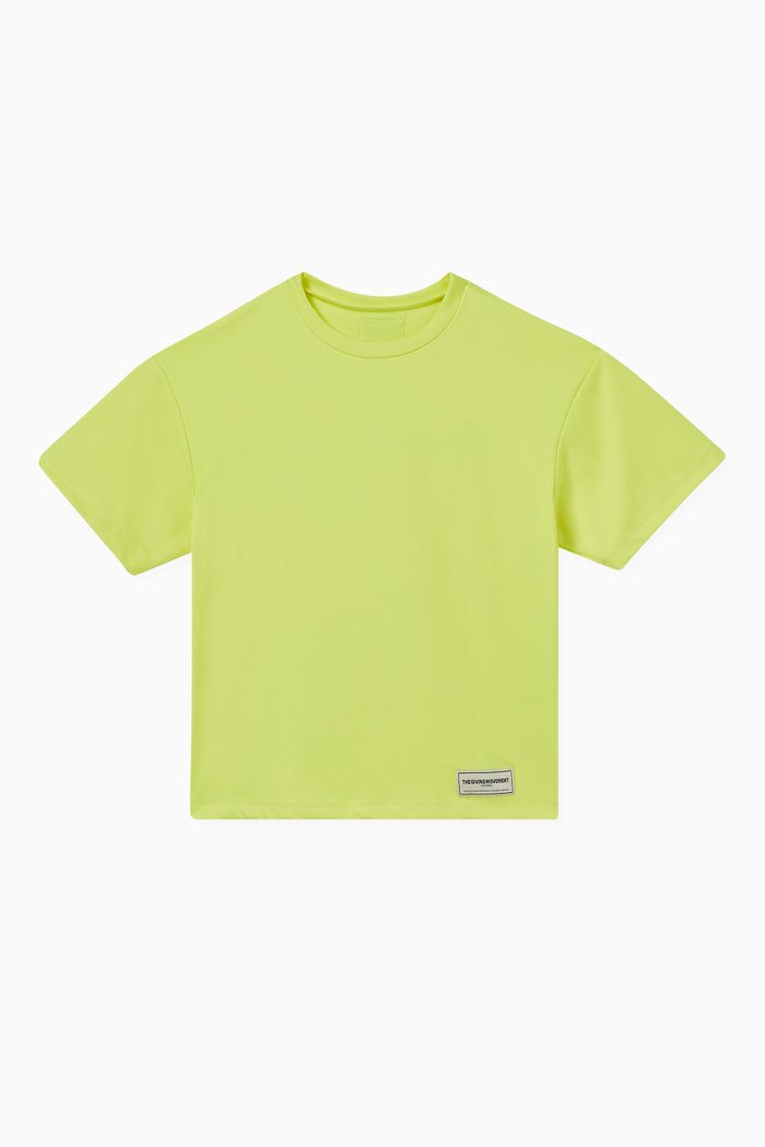 

Oversized T-shirt in Light Softskin100©, Green