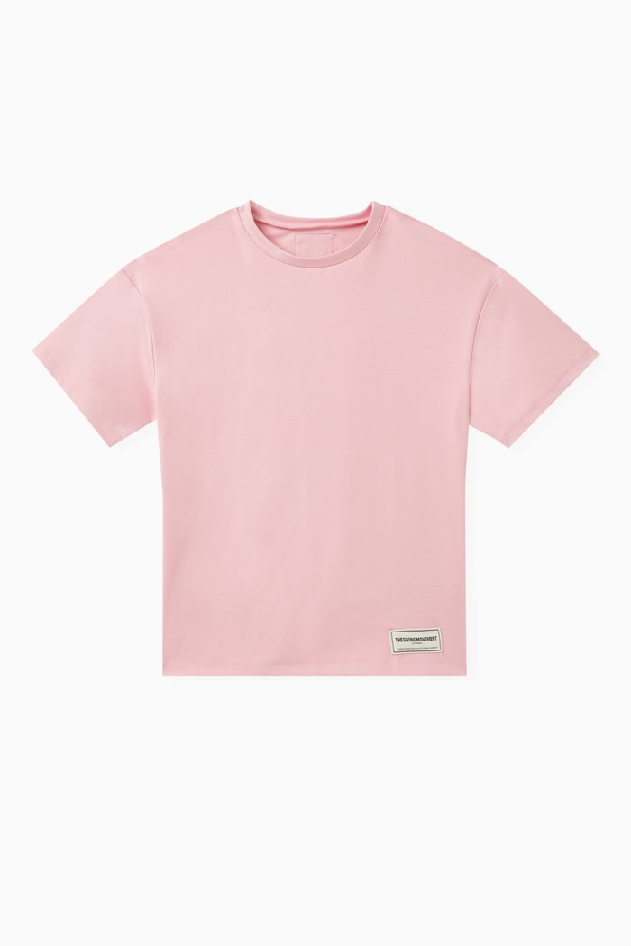 

Oversized T-shirt in Light Softskin100©, Pink