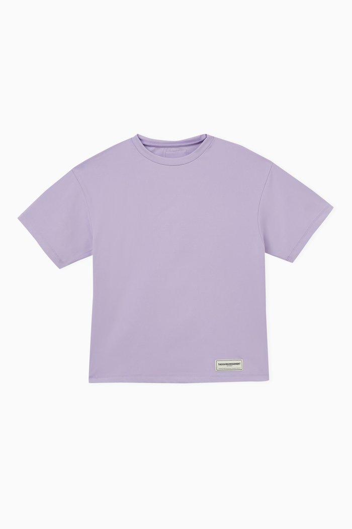

Oversized T-shirt in Light Softskin100©, Purple