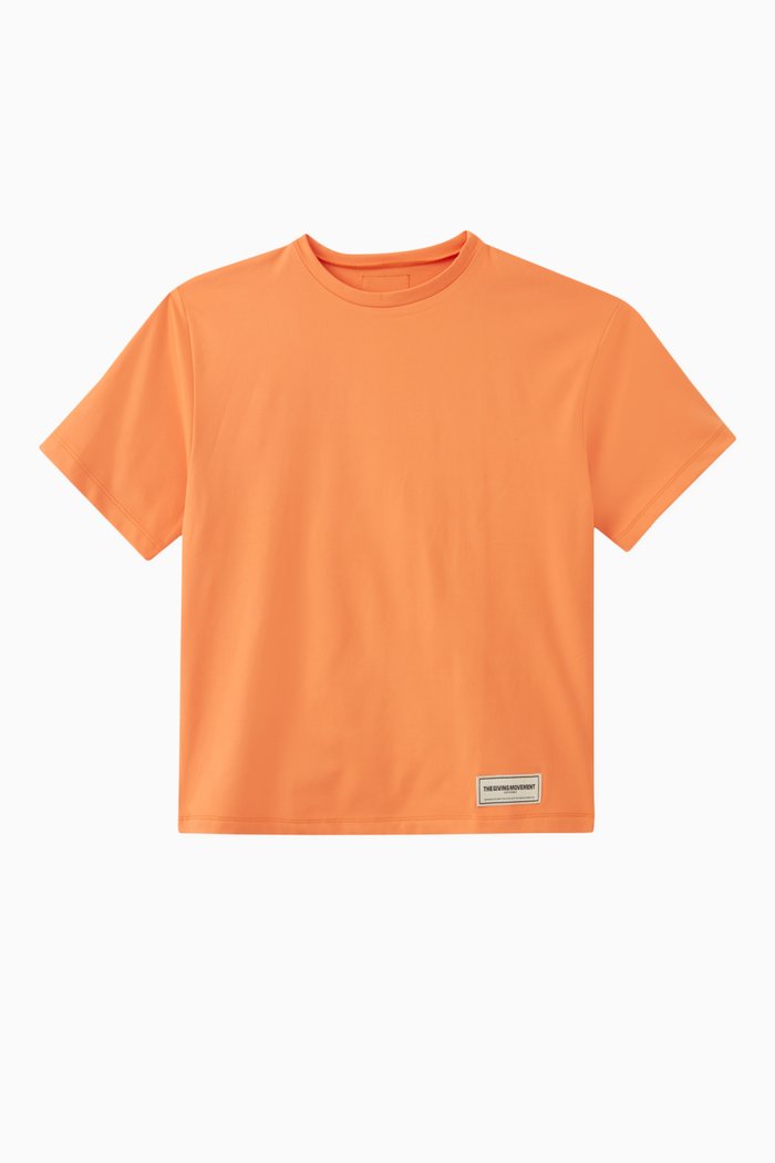

Oversized T-shirt in Light Softskin100©, Orange