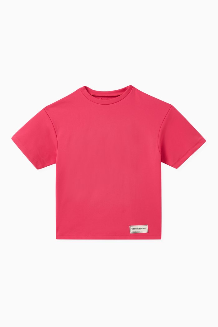 

Oversized T-shirt in Light Softskin100©, Pink