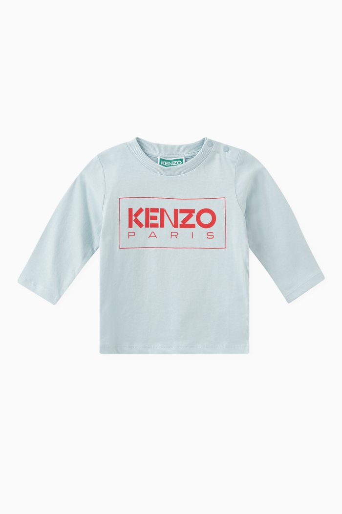 

Logo T-shirt in Cotton, Blue