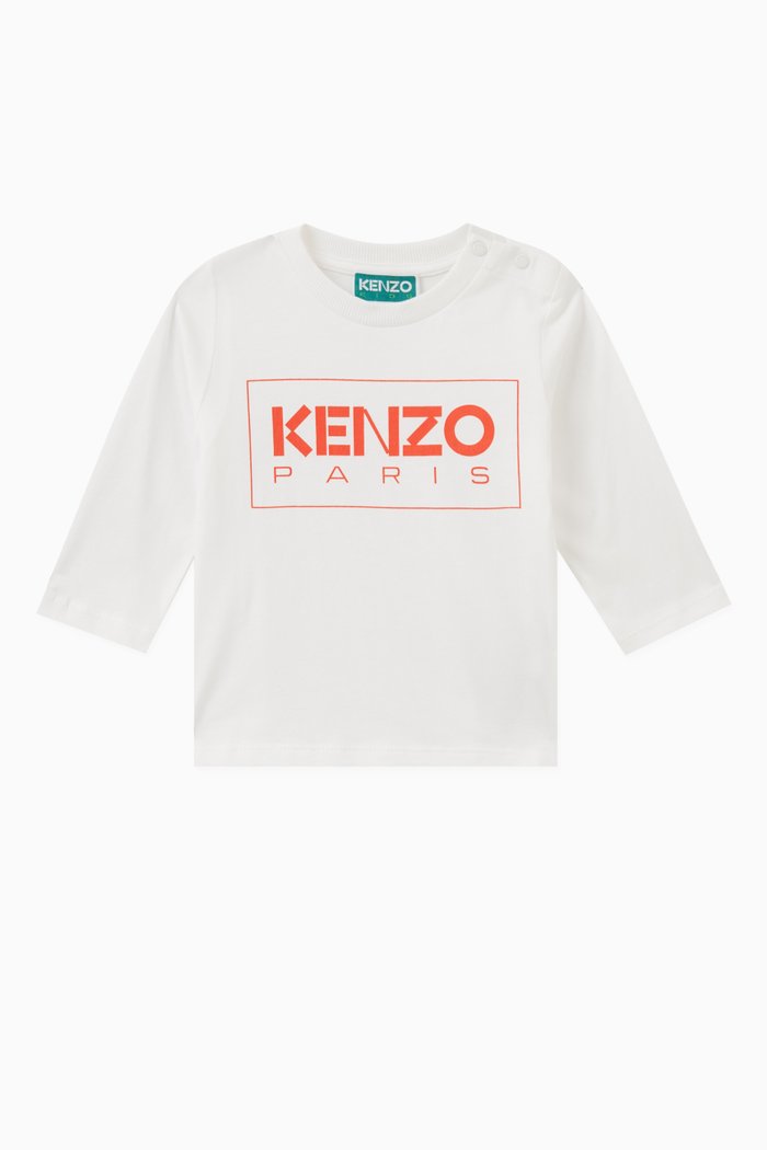 

Logo Print T-shirt in Cotton, White