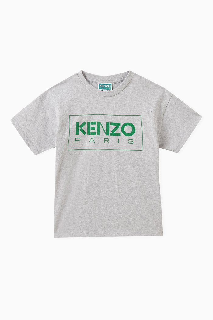 

Logo-print T-shirt in Cotton, Grey