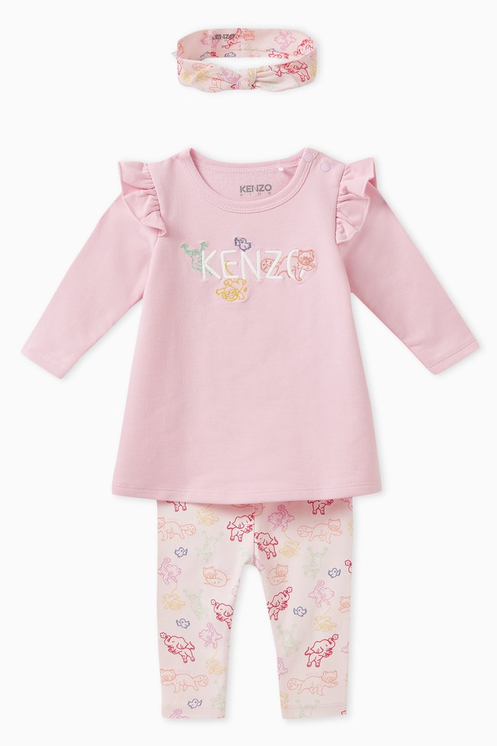 

Gift Set in Cotton, Pink