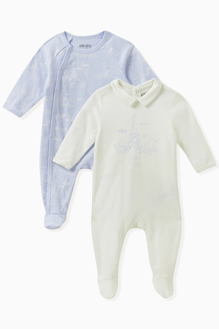 

Assorted Pyjama Set in Cotton, Blue