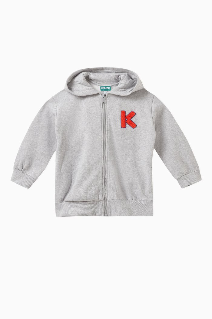 

JB Sweatshirt in Cotton Jersey, Grey