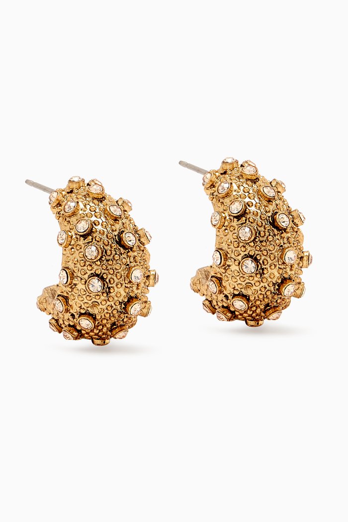 

Mini Sardinian Pearl Earrings, Gold