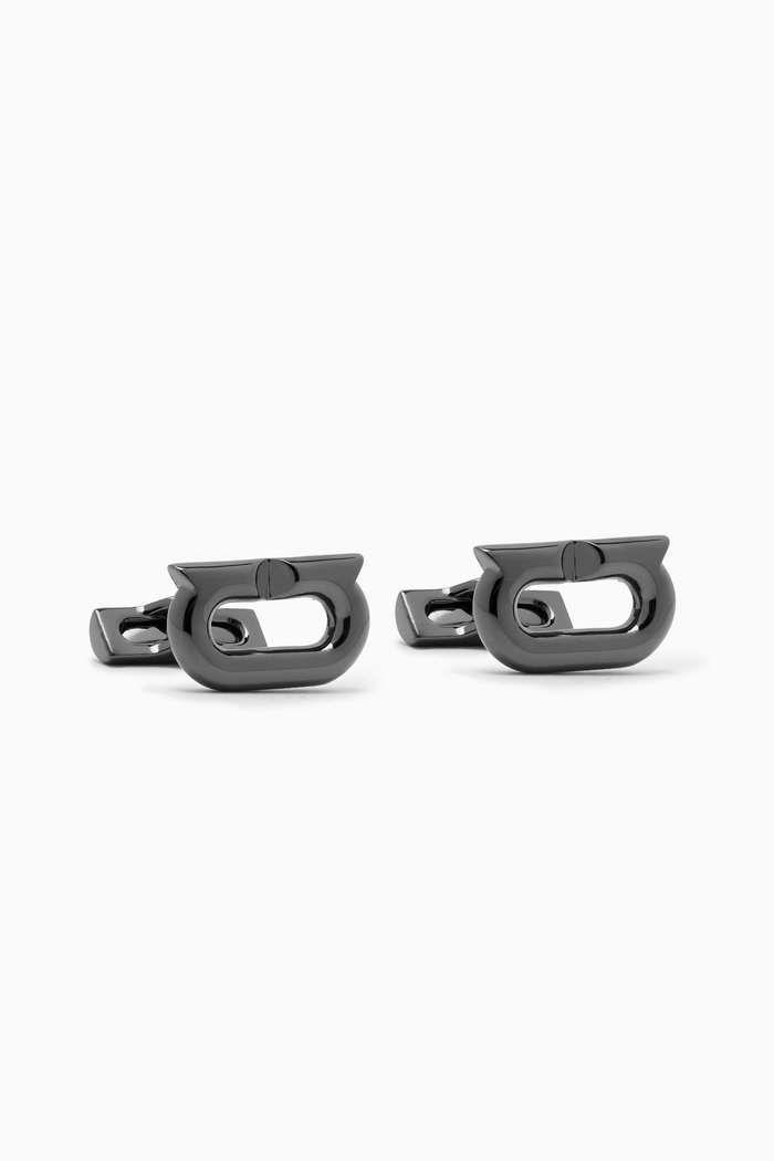 

Ganmax Cufflinks in Stainless Steel, Blue