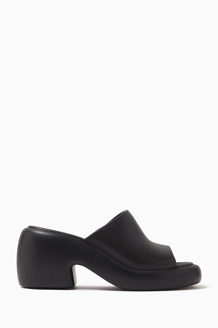 

Deva Chunky Sliders in EVA Rubber, Black