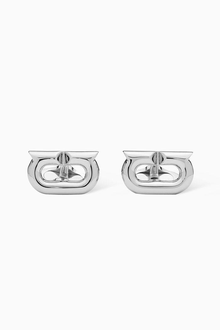 

Ganmax Cufflinks in Stainless Steel, Grey