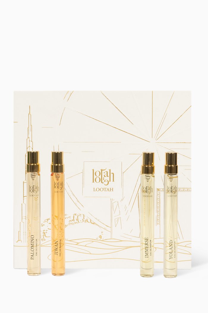 

Travel Edition Gift Set, 4 x 10ml, Colourless