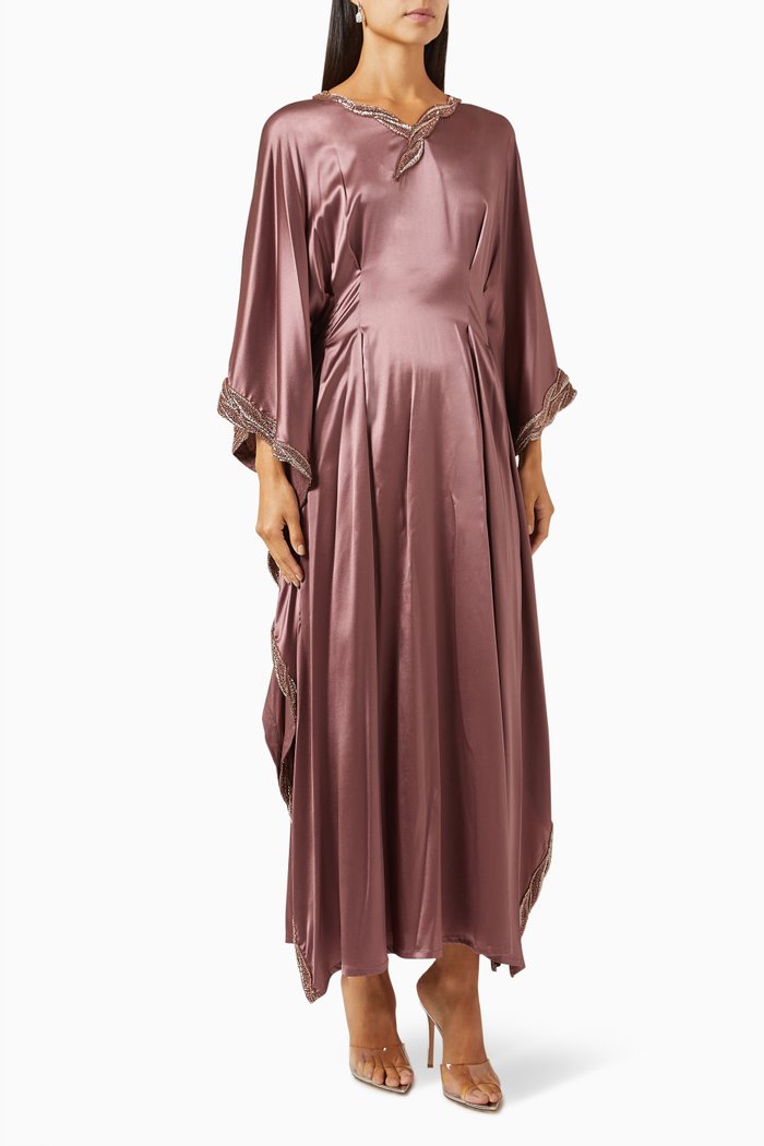 

Embellished Kaftan, Purple