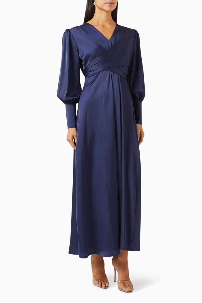 

Wrap Dress, Blue