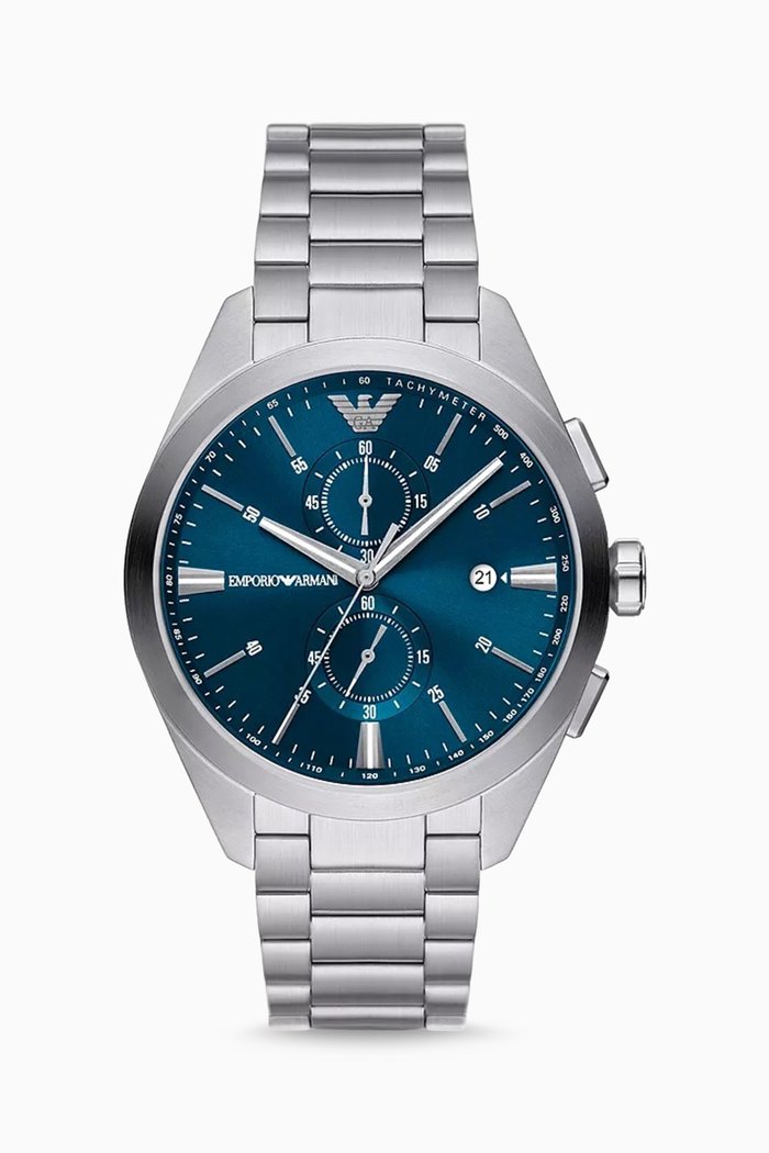 

Claudio Chrono Watch, 43mm, Silver
