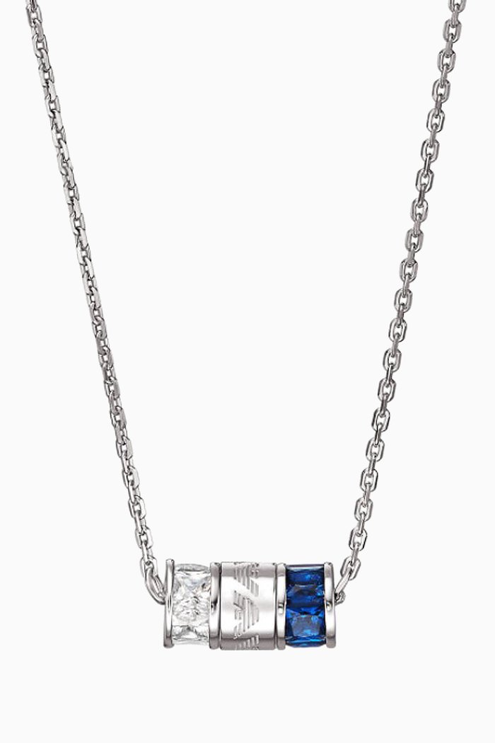 

EA Essential Necklace in Sterling Silver