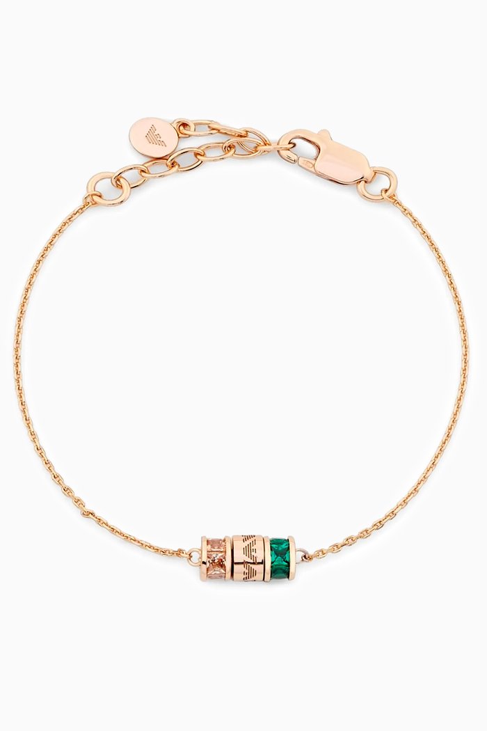 

EA Essential Bracelet in Stainless Steel, Rose gold
