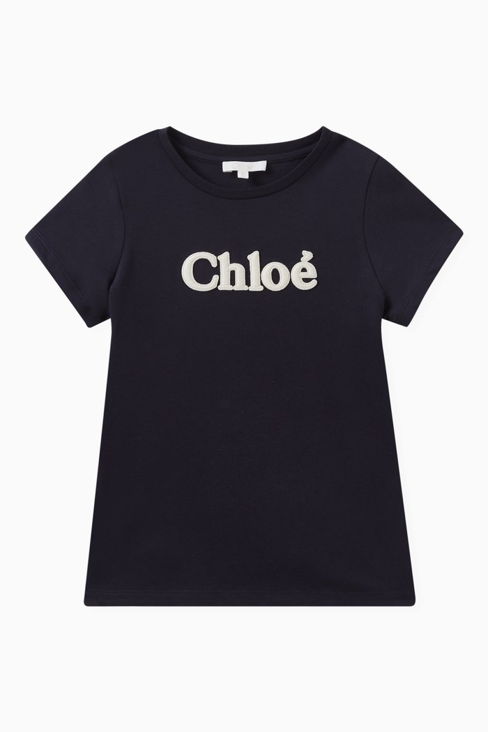 

Logo T-shirt in Cotton, Blue