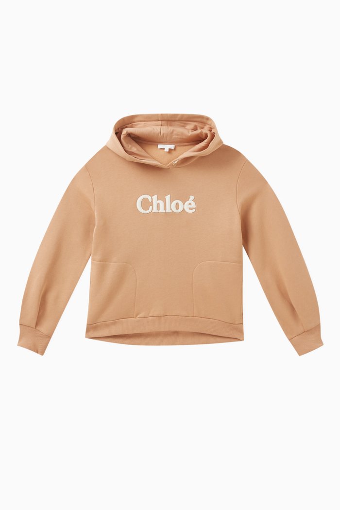 

Logo Hoodie in Cotton, Neutral