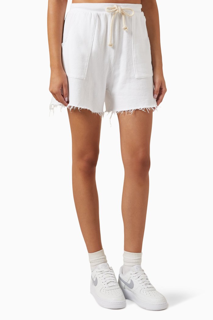 

Zenith Shorts in French-terry, White