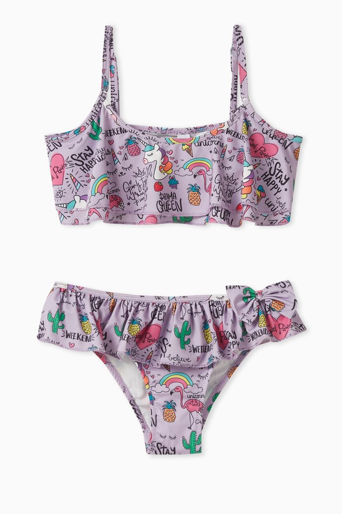 

Laena Two-piece Swimsuit, Purple