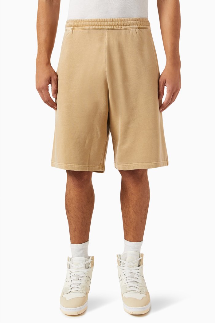 

Duster Sweatshorts in Cotton, Brown
