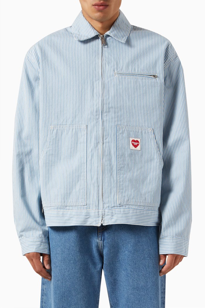 

Terrell Jacket in Cotton, Blue