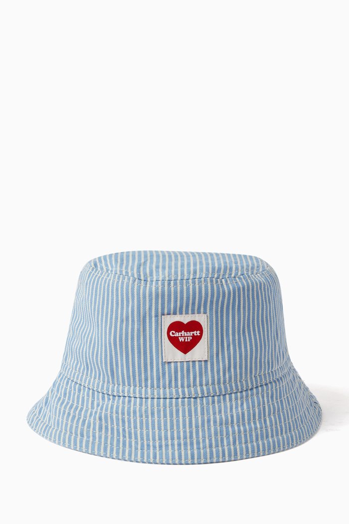 

Terrell Bucket Hat in Hickory Denim, Blue