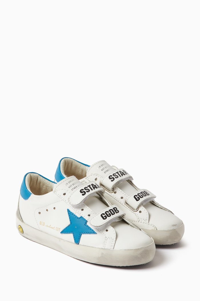 

Old-school Sneakers in Nappa Leather, White