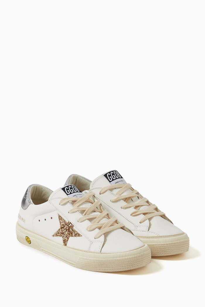 

May Low-top Sneakers in Nappa Leather, White