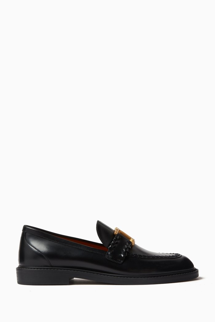 

Marcie Loafers in Leather, Black