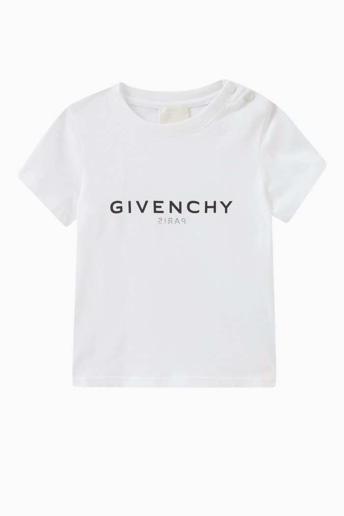 

Logo Print T-shirt in Cotton, White