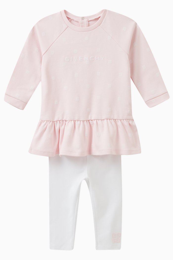 

Top and Leggings Set in Cotton, Pink