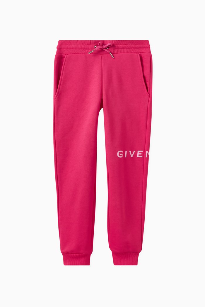 

Logo-print Sweatpants in Cotton, Pink