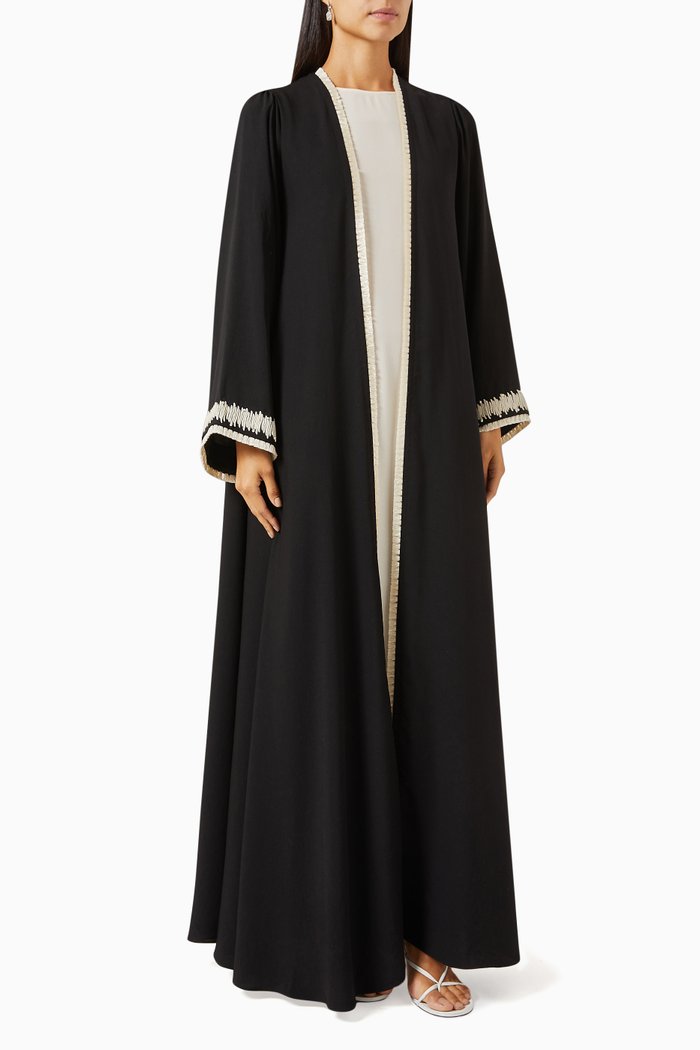

Lace Abaya, Black