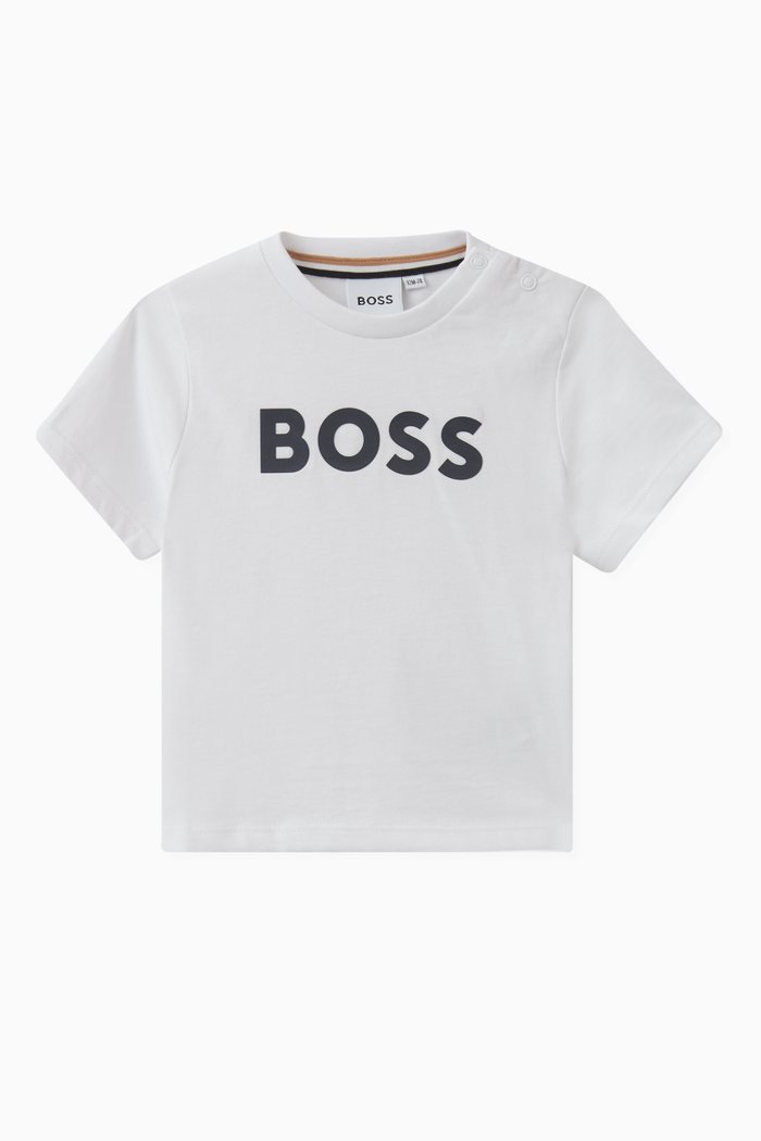 

Logo-print T-shirt in Cotton, White