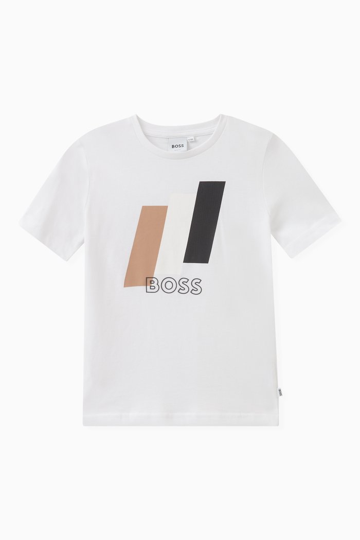

Logo-print T-shirt in Cotton, White