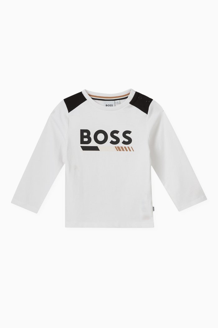 

Logo-print T-shirt in Cotton, White