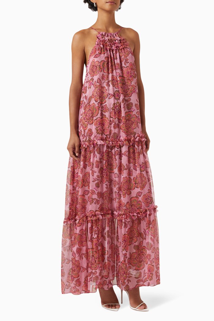 

Lala Dress in Chiffon, Pink