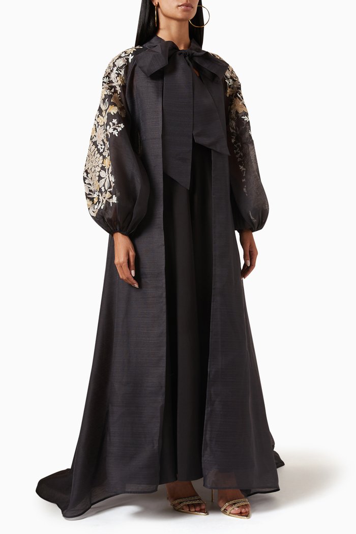 

Elsa Dress in Organza, Black