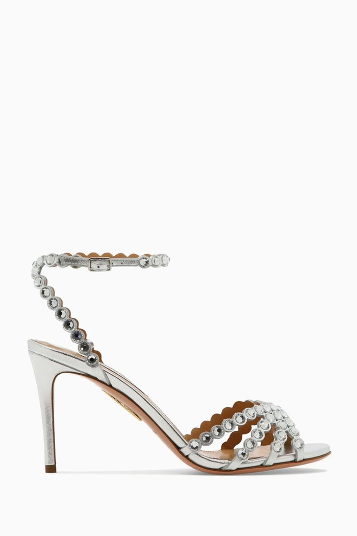 

Tequila 85 Sandals in Nappa Leather, Silver