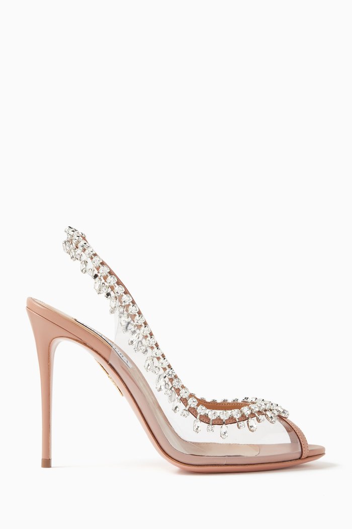 Temptation 105 Pumps in Satin, Pink