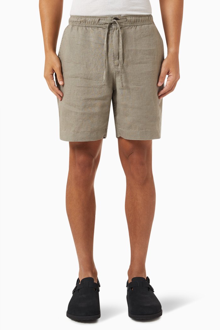 

Kurt Shorts in Linen, Grey