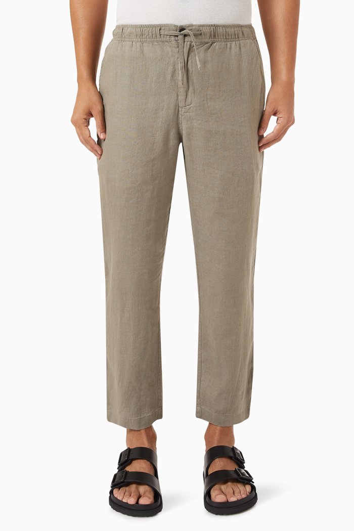 

Kurt Pants in Linen, Grey
